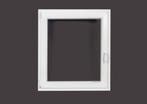 PVC raam draai kiep b90xh100 cm wit, Gevelraam of Ruit, 80 tot 120 cm, 80 tot 120 cm, Nieuw