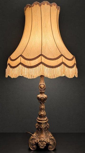 Lampe - En alliage - Lampe vintage