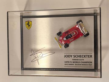 Ferrari - F1 - Jody Scheckter - 1979 - Figuurtje, Aandenken, Verzamelen, Nieuw