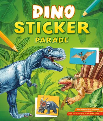Dino Sticker Parade, Hobby en Vrije tijd, Stickers en Plaatjes, Ophalen of Verzenden, Nieuw