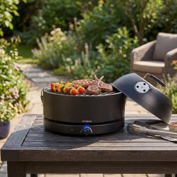 Barbecue de table avec couvercle Hyundai - HHA1152501 |, Verzenden