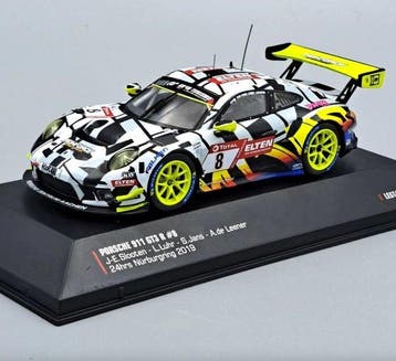 IXO 1:43 - Voiture de course miniature - Porsche 911 GT3 R, Nieuw