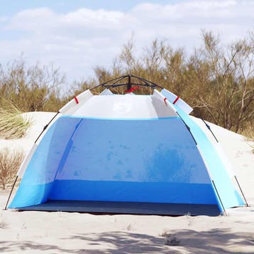 vidaXL Strandtent 2-persoons waterdicht snelontgrendeling, Verzenden, Nieuw