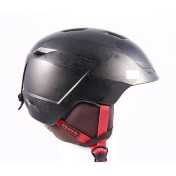 56 57 58 59 skihelm/snowboardhelm SALOMON PIONEER LT, Black/, Verzenden