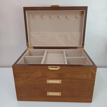 Boîte à bijoux - Coffret à bijoux - Bois - Jewelry Box