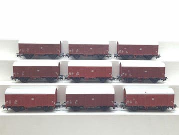 Märklin H0 - 4410/4411 - Wagon de marchandises pour trains