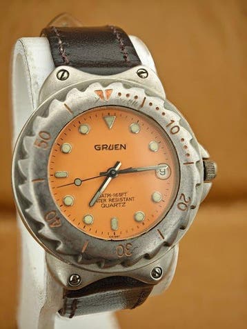 Gruen - Precision – Ref. 317-888.111 – Vintage Swiss Quartz, Nieuw