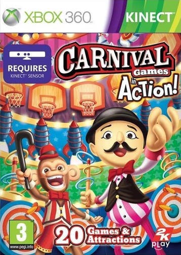 Carnival Games in Action (Kinect) Xbox 360, Consoles de jeu & Jeux vidéo, Jeux | Xbox 360, Verzenden