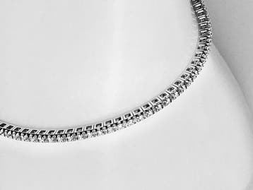 Salvini - Tennis armband - 18 karaat Witgoud - 1.26ct. tw.