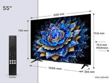 TCL 55T69C 55 inch QLED, Direct LED TV, 4K HDR TV, Smart..., Ophalen of Verzenden