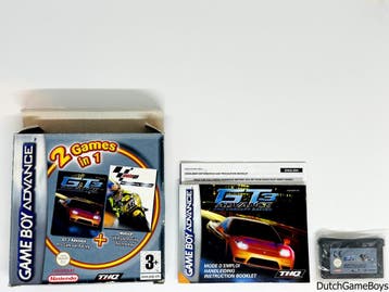 Gameboy Advance / GBA - 2 Game In 1 - GT3 Advance  / Moto GP, Verzenden, Gebruikt