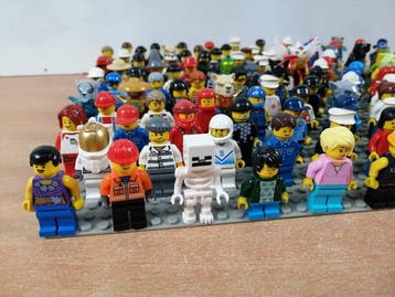 Lego - Minifigures - 02. partij van poppetjes 144 stuks -, Nieuw