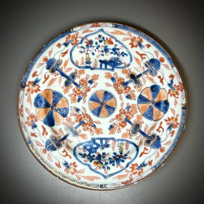 SANS RÉSERVE – Ensemble de 5 assiettes anciennes chinoises, Antiquités & Art, Antiquités | Autres Antiquités