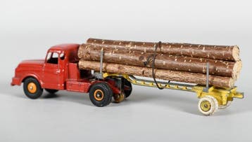 Vintage vrachtwagen Dinky Toys Willeme 36A. Frankrijk jaren