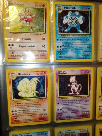 Pokémon - 81 Set incomplet - WOTC - Base set