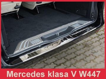 Avisa Achterbumperbeschermer | Mercedes-Benz V-klasse 14-19, Verzenden, Nieuw