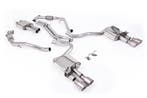 Cat-back uitlaatsysteem | Audi S5 | Milltek Sport Quad 100 m, Verzenden