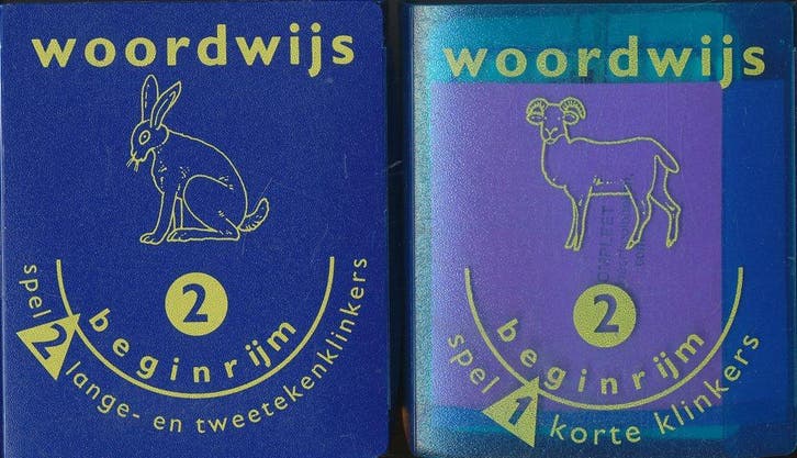 Leeslijn Woordwijs 2 (beginrijm) 2 doosjes, Livres, Livres scolaires, Envoi