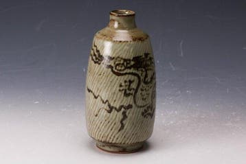 Shimaoka Tatsuzo (1919-2007) - Bord - Steengoed, Vaas met