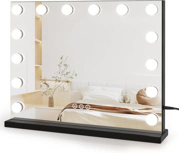 Hollywood spiegel - Make-up spiegel - Met verlichting - 40x5, Huis en Inrichting, Woonaccessoires | Spiegels, Verzenden, Nieuw