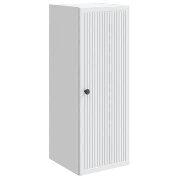 vidaXL Wandkast Wit 33 x 34,5 x 90 cm Bewerkt hout, Verzenden, Nieuw