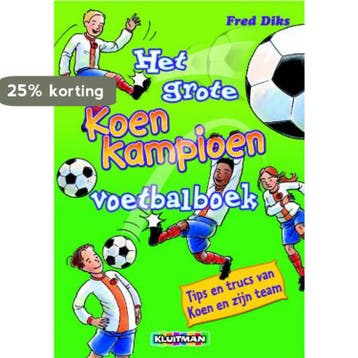 Het grote Koen Kampioen voetbalboek / Klavertje vier-serie, Verzenden, Fred Diks