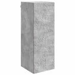 vidaXL Wandkast Betongrijs 33 x 34,5 x 90 cm Bewerkt hout, Verzenden, Nieuw