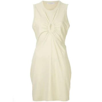 AlexanderWang.T • jurk met keyhole in lime • M, Verzenden