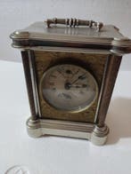 Rijtuigklok - Junghans - Vintage Metaal, Glas - 1920-1930 -, Antiek en Kunst, Antiek | Klokken