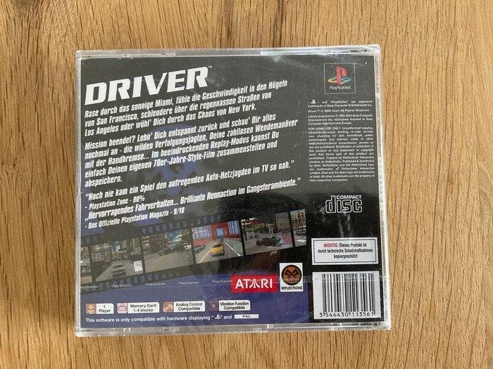 Sony - Playstation 1 (PS1) - DRIVER - Videogame - In, Games en Spelcomputers, Spelcomputers | Overige Accessoires