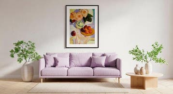 O. Delgado - La mesa XL, Antiek en Kunst, Kunst | Schilderijen | Modern