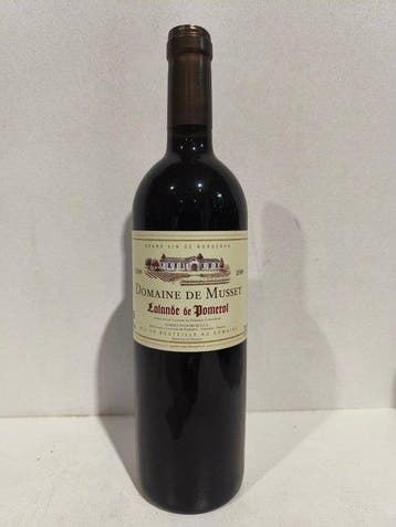 2008 Domaine de Musset, - Lalande-de-Pomerol - 5 Bouteilles, Verzamelen, Nieuw