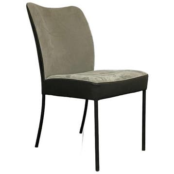 bert plantagie Set Van 6 Eetkamerstoelen Duo-spargo -, Huis en Inrichting, Verzenden, Zo goed als nieuw, Grijs