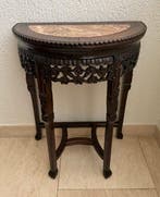 Table dappoint - Marbre, Palissandre - Chinoiserie - demi