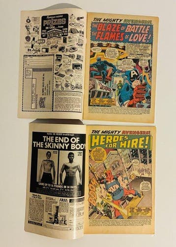 The Avengers #76 #77 #78 #79 - 1st & 2nd app of the Lethal, Livres
