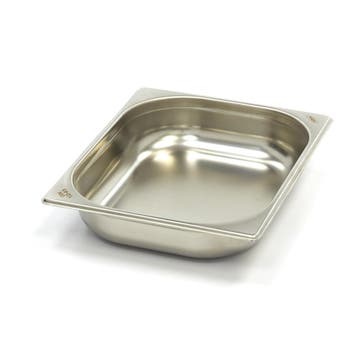 Récipient gastronorm - 1/2 GN - profondeur 6,5 cm - acier, Verzenden, Transport et Stockage