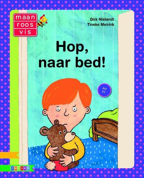Hop, naar bed! / Maan roos vis 9789048721467 Dirk Nielandt, Boeken, Kinderboeken | Jeugd | onder 10 jaar, Gelezen, Verzenden