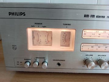 Philips - 787 AM/FM Solid state stereo receiver, Nieuw