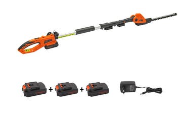 Kibani Accu Heggenschaar XXL – Inclusief 3x 2000 mAh Li-ion, Nieuw, Kibani