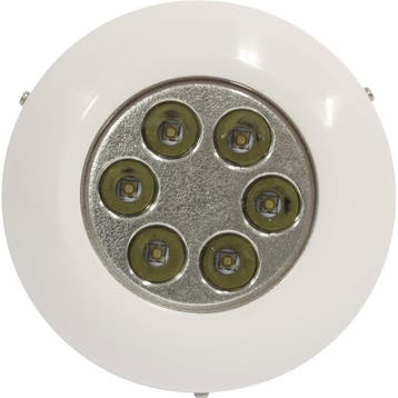 Onderwaterverlichting Boot 6 LED Wit 10-30 Vdc 92mm, Ophalen of Verzenden