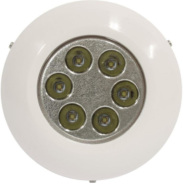 Onderwaterverlichting Boot 6 LED Wit 10-30 Vdc 92mm, Watersport en Boten, Bootonderdelen, Nieuw, Ophalen of Verzenden