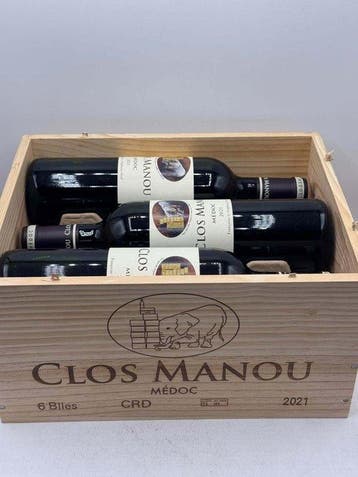 2021 Clos Manou - Francoise et Stephane Dief - Médoc - 6, Nieuw