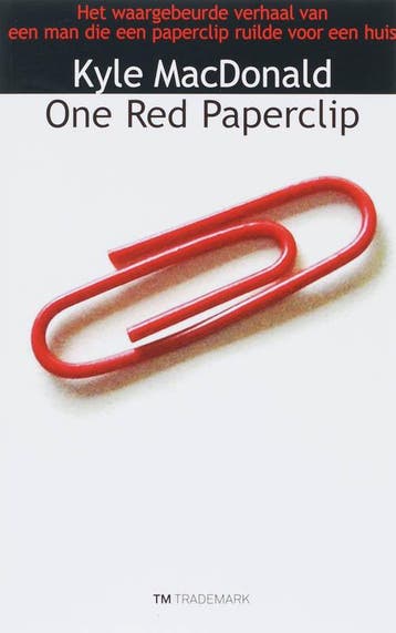 One Red Paperclip 9789049950545 K. MacDonald, Verzenden, Zo goed als nieuw, K. MacDonald