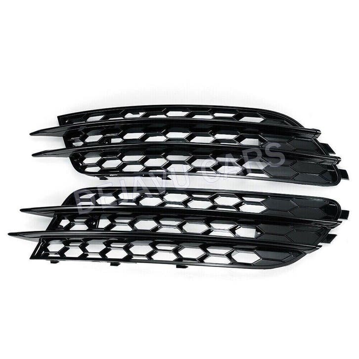 RS6 Look Mistlamp roosters Black Edition voor Audi A6 C7 4G, Autos : Divers, Tuning & Styling, Enlèvement ou Envoi