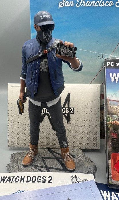 Ubisoft - Figuur - Watchdogs 2 San Francisco Collectors, Games en Spelcomputers, Spelcomputers | Overige Accessoires