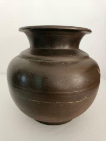 Lota antique en bronze — cruche deau - Bronze - XIXe siècle, Antiek en Kunst