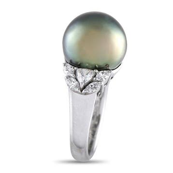 Bague Platine, Bague en platine avec diamant de 0,92 ct et