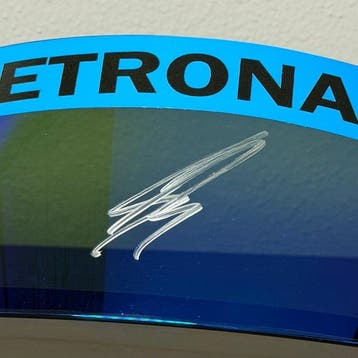 Mercedes - Season Helmet Visor - George Russell - 2026 -, Nieuw