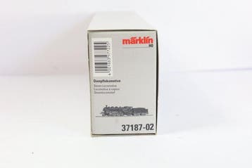 Märklin H0 - 37187-02 - Locomotive à vapeur avec tender (1), Nieuw