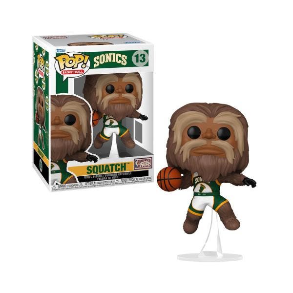 Funko Pop! Basketball: Sonics - Sasquatch #13, Collections, Jouets miniatures, Envoi